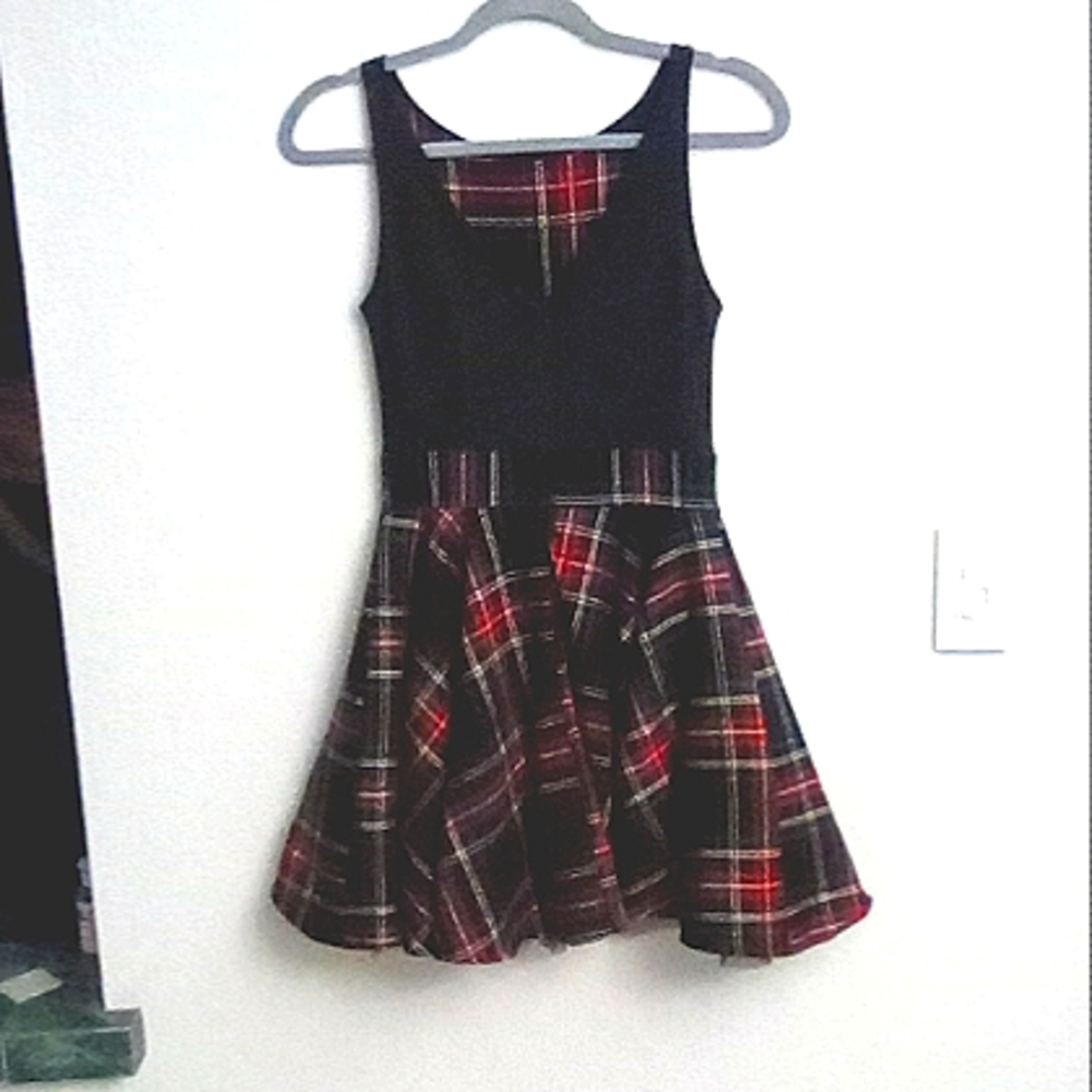 🍭Cute Olsenboye plaid skater girl dress junior size 1